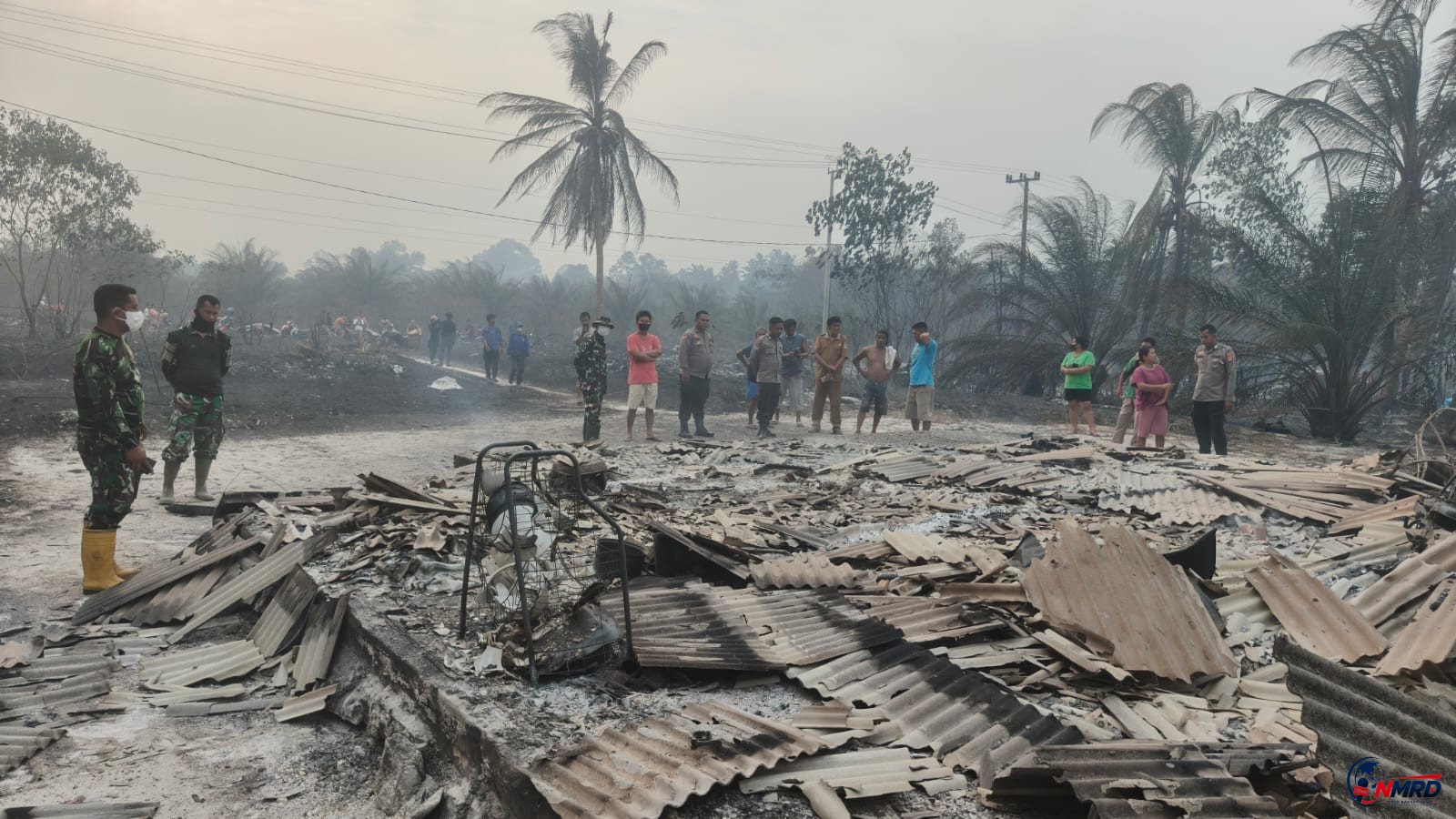 Karhutla di Bangka Merembet ke Permukiman, Dua Rumah Terbakar dan Uang Rp10 Juta Hangus